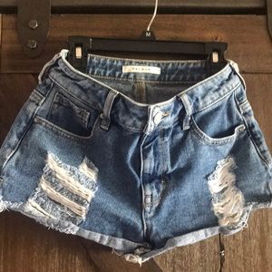 PacSun High Rise Festival Jean Shorts size 24